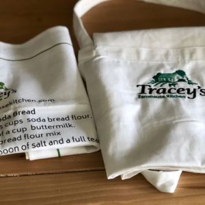 Traceys Farmhouse Kitchen tea towel and apron combo